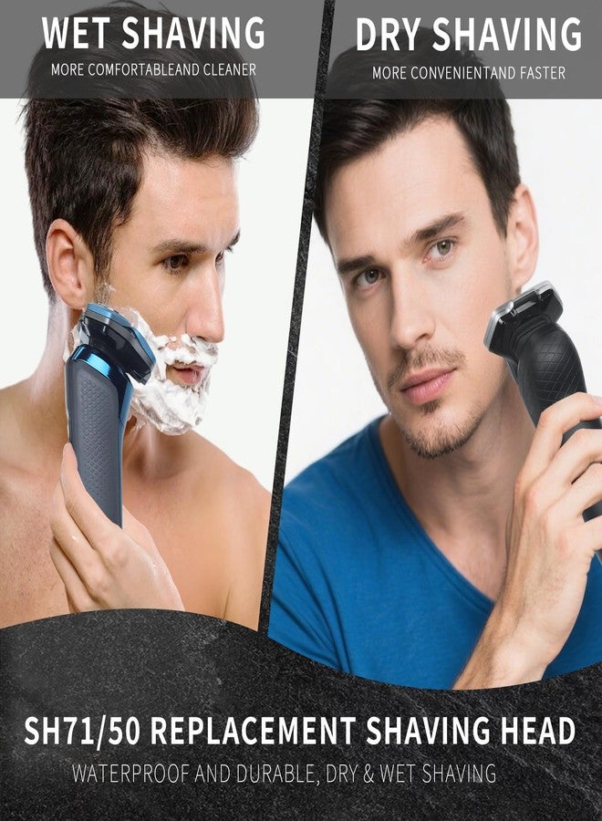 COSYONALL SH71/50 Shaving Heads Compatible with Phili*s Shavers Series S5000 (S5XXX),S7000 (S7XXX),i9000,for SH60/70 and SH70/70 (Champagne color) - Image 5